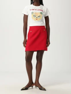 T-shirt Valentino in cotone con ricamo