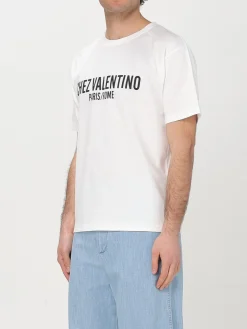 T-shirt Valentino in cotone con logo