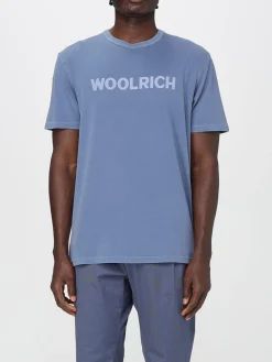T-shirt Woolrich in cotone con logo