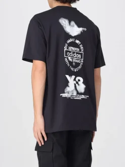 T-shirt Y-3 in cotone con logo posteriore