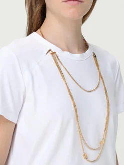 T-shit in cotone con gioiello Elisabetta Frachi