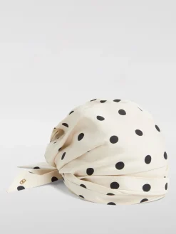 Turbante Valentino Garavani in seta con stampa a pois