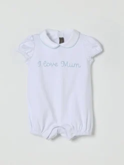 Tuta in cotone con slogan Little Bear