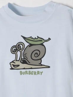 Tuta in cotone con stampa grafica Burberry