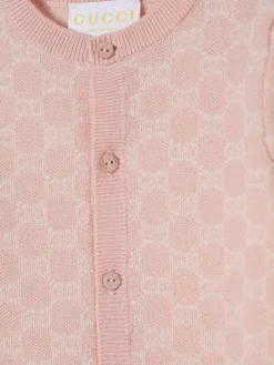 Tuta in lana GG Supreme Gucci