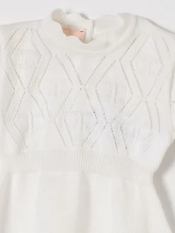 Tuta in maglia di cotone Elisabetta Franchi La Mia Bambina