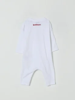 Tutina in cotone con orsetto Thomas Burberry