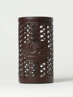 Vaso Etro Home in vetro e pelle