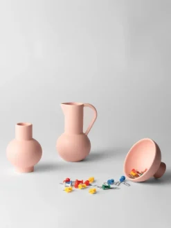 Vaso Strøm Raawii in ceramica
