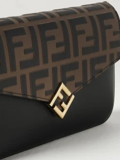 Wallet On Chain FF Diamonds Fendi in pelle