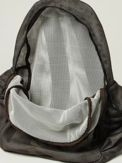 Zaino A.P.C. in nylon a rete e mesh