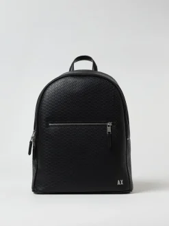 Zaino Armani Exchange in pelle sintetica goffrata