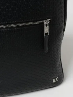 Zaino Armani Exchange in pelle sintetica goffrata