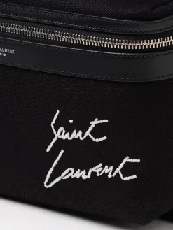 Zaino City Saint Laurent in canvas e pelle