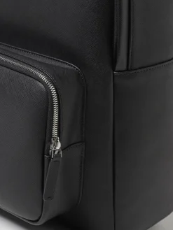 Zaino Emporio Armani in pelle rigenerata saffiano