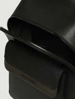 Zaino in pelle saffiano Emporio Armani