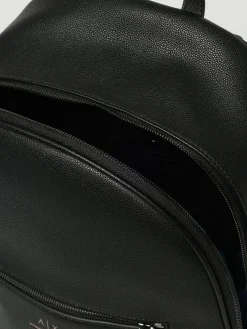 Zaino in pelle sintetica con logo Armani Exchange