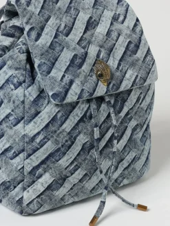 Zaino Kensington Kurt Geiger London in denim di cotone
