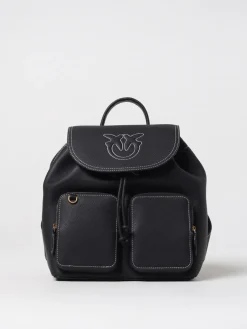 Zaino Love Birds Pinko in pelle bottalata