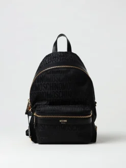 Zaino Moschino Couture in tessuto jacquard